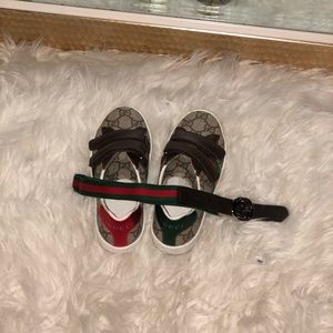 Kids Gucci blazer sneakers and belt